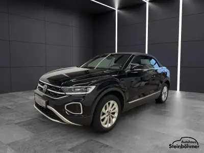 Gebraucht VW T-Roc Cabriolet Style 150 PS (110 kW) 2022 Deep black perleffekt Cabrio