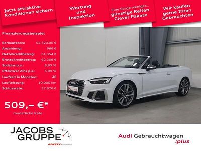 Gebraucht Audi S5 Cabriolet Ambiente 354 PS (260 kW) 2024 Gletscherweiß metallic Cabrio