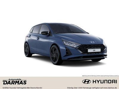 Neu Hyundai i20 Blackline 90 PS (66 kW) 2026 Blau Kleinwagen