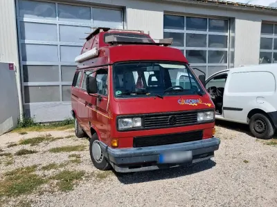 Gebraucht VW California California 69 PS (50 kW) 1990 Rot Van