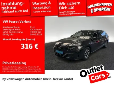 Gebraucht VW Passat Business 150 PS (110 kW) 2024 Grenadillschwarz metallic Kombi