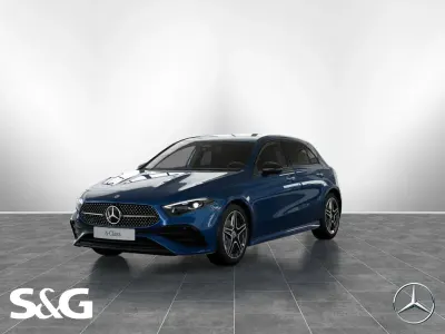 Second-hand Mercedes A200 AMG 163 CP (119 kW) 2025 Albastru Berlinǎ