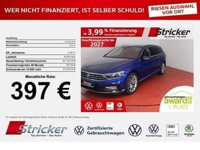 Gebraucht VW Passat R-line 200 PS (147 kW) 2022 Lapiz blue metallic (metallic) Kombi