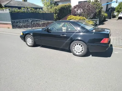 Gebraucht Mercedes SL320 231 PS (169 kW) 1997 Schwarz Cabrio