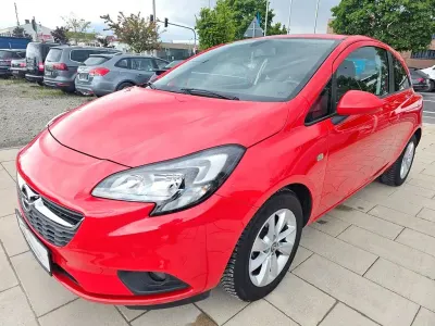 Używany Opel Corsa 90 KM (66 kW) 2018 Czerwony Hatchback