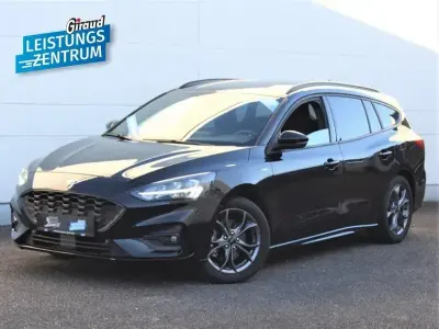 Brugt Ford Focus ST-Line 150 HK (110 kW) 2019 Sort Stationcar