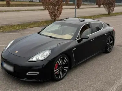 Occasion Porsche Panamera Turbo 500 PK (367 kW) 2012 Zwart Sedan