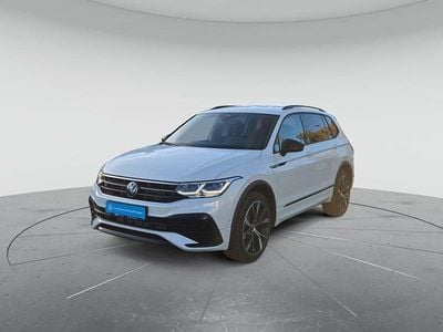 Oryxweiß perlmutteffekt Gebraucht 2025 VW Tiguan Allspace R-line SUV | 45.380 € (Fairer Preis)