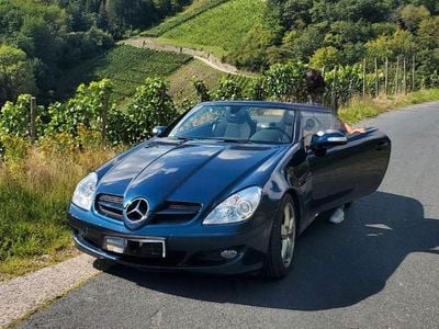 Gebraucht Mercedes SLK200 163 PS (119 kW) 2004 Blau Cabrio