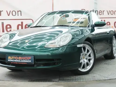 Gebraucht Porsche 911 Carrera Cabriolet 300 PS (220 kW) 2001 Grün Cabrio