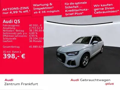 Usata Audi Q5 S-Line 204 CV (150 kW) 2024 Bianco SUV