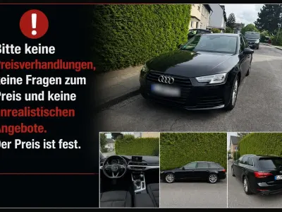Gebraucht Audi A4 150 PS (110 kW) 2018 Schwarz Kombi