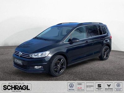 Gebraucht VW Touran Comfortline 150 PS (110 kW) 2017 Deep black perleffekt Van / Kleinbus