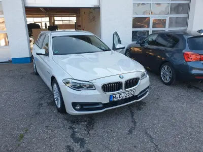 Gebraucht BMW 520 190 PS (139 kW) 2017 Weiß Kombi