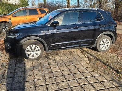 Usata VW T-Cross R-line 110 CV (80 kW) 2021 Nero SUV