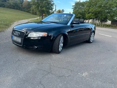 Gebraucht Audi A4 Cabriolet S-Line 140 PS (102 kW) 2006 Schwarz Cabrio