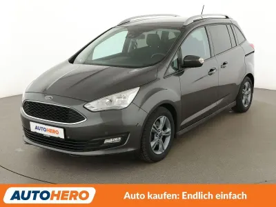 Gebraucht Ford Grand C-Max Cool & Connect 125 PS (91 kW) 2018 Grau Van / Kleinbus