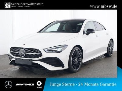 Unilack polarweiß Gebraucht 2024 Mercedes CLA200 AMG Coupé | 36.890 € (Fairer Preis)