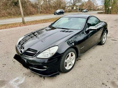 Gebraucht Mercedes SLK200 163 PS (119 kW) 2004 Schwarz Cabrio