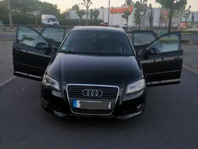 Gebraucht Audi A3 S-Line 140 PS (102 kW) 2008 Schwarz Kleinwagen
