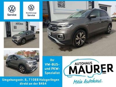 gebraucht VW T-Cross - Style 1,0 TSI LED ACC App BlindSpot Kamera