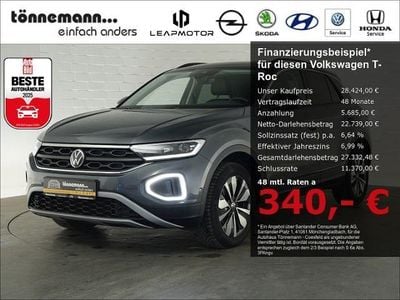 Gebraucht VW T-Roc Goal 150 PS (110 kW) 2025 Grau SUV
