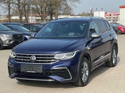 Gebraucht VW Tiguan Allspace R-line 200 PS (147 kW) 2022 Blau SUV