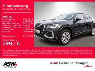 Gebraucht Audi Q2 Advanced Plus 116 PS (85 kW) 2025 Grau (manhattangrau metallic) SUV
