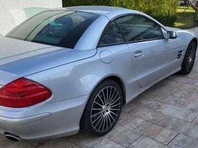 Usata Mercedes SL350 245 CV (180 kW) 2004 Argento Cabrio