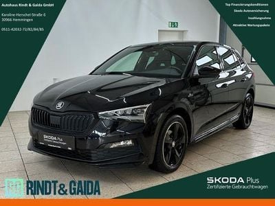 Schwarz Gebraucht 2021 Skoda Scala Monte Carlo Kleinwagen | 20.499 € (Fairer Preis)