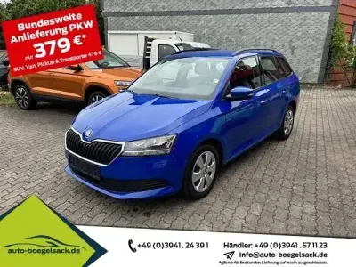 Gebraucht Skoda Fabia Cool Edition 95 PS (69 kW) 2019 Blau Kleinwagen