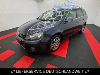 Gebraucht VW Golf VI Highline 105 PS (77 kW) 2010 Blau Kleinwagen