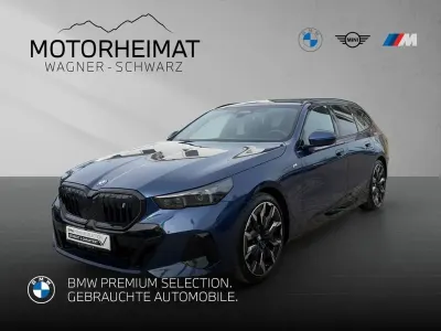 Brugt BMW i5 M Sport 250 kW (340 HK) 2025 Blå Stationcar