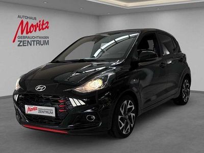 Gebraucht Hyundai i10 N Line 101 PS (74 kW) 2020 Schwarz Kleinwagen