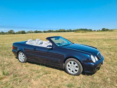 Gebraucht Mercedes CLK200 Avantgarde 163 PS (119 kW) 2000 Blau Cabrio