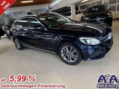 Cavansitblaumetallic Gebraucht 2018 Mercedes C220 Avantgarde Kombi | 19.890 € (Fairer Preis)