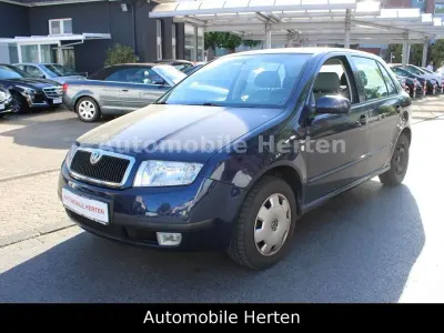 Brugt Skoda Fabia Comfort 75 HK (55 kW) 2001 Blå Sedan
