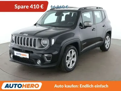 Gebraucht Jeep Renegade Limited 150 PS (110 kW) 2019 Schwarz SUV
