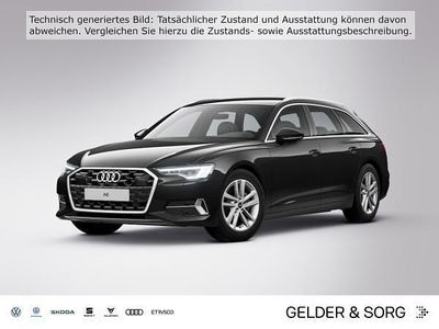 Schwarz (mythosschwarz metallic) Gebraucht 2025 Audi A6 Ambiente Kombi | 45.481 € (Fairer Preis)