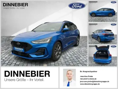Gebraucht Ford Focus ST-Line 125 PS (91 kW) 2023 Dynamicblau metallic Kombi