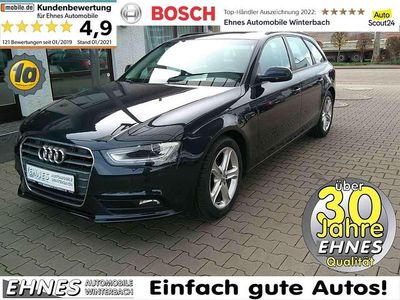 Mondscheinblau (metallic) Gebraucht 2014 Audi A4 Ambition Kombi | 14.950 € (Teuer)