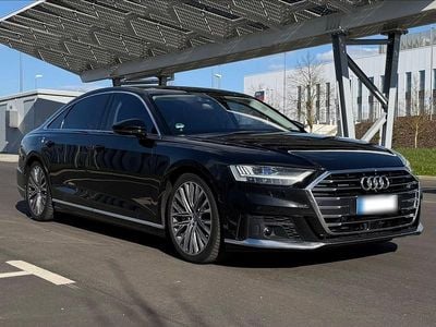 Second-hand Audi A8L S-Line 435 CP (319 kW) 2020 Negru Berlinǎ