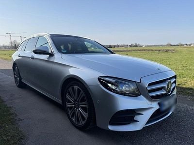 Gebraucht Mercedes E400 AMG line 340 PS (250 kW) 2020 Silber Kombi