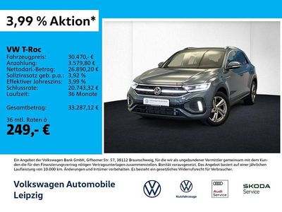 Usado VW T-Roc R-line 190 HP (139 kW) 2023 Azul SUV