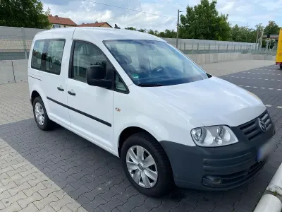 Gebraucht VW Caddy Life 105 PS (77 kW) 2009 Weiß Van / Kleinbus