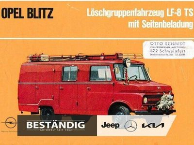 gebraucht Opel Blitz Löschfahrzeug