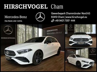 gebraucht Mercedes A180 d AMG-Line+Night+KEYLESS+MBUX+Navi+LED+Kam