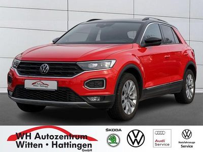 Gebraucht VW T-Roc Sport 150 PS (110 kW) 2021 Flashrot / dach schwarz SUV