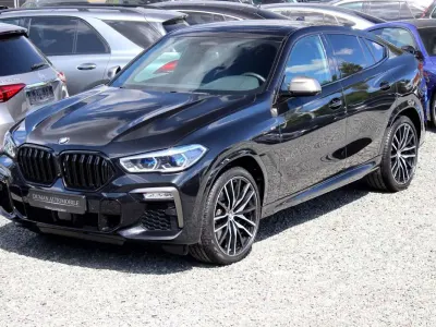Gebraucht BMW X6 M 530 PS (389 kW) 2021 Blacksapphire metallic SUV