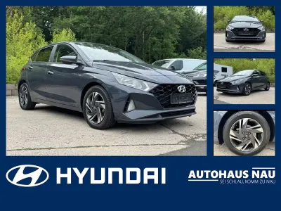 Gebraucht Hyundai i20 Edition 30 101 PS (74 kW) 2022 Aurora grey / met Kleinwagen